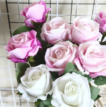 1 Gabalas 51 Cm Pearl Rose Modeliavimas Gėlių, Vestuvių Šalis Dekoro Valentino Dienos Dovana, Namų Puošybai Gėlių