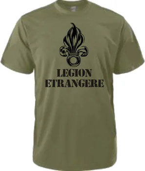 2019 Mados Medvilnės marškinėliai LEGIONO UŽSIENIO Armijos Prancūzijos Užsienio Legiono Karo Karių Pėstininkų Kūdikių