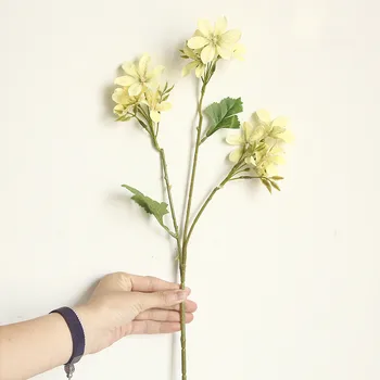 3 Šakutės Šokių Orchidėja Dirbtinių Gėlių Šilko Gėlių Freesia Puokštė Namo Kambaryje Vestuvių Chritmas Apdailos Naujieji Metai Apdaila