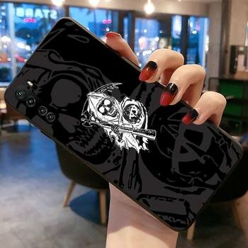 Amerikos TV Sūnūs Anarchija Telefoną Atveju Huawei P20 30 P40 lite E Pro Mate 30 20 Pro P Smart 2020 