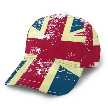 CINESSD UK, didžiosios Britanijos Vėliava Lauko Sporto Kepurės Beisbolo Kepurę Vyrai Moterys Skydelis Bžūp Beisbolo kepuraitę, Gatvės, Hip-Hop Kepurės