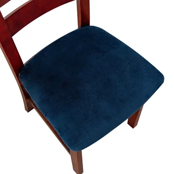 Kėdė padengti Žakardo Valgomojo Kėdės Sėdynės Apima Vandeniui Nuimamas Plaunamas Elastinga Pagalvėlių Apvalkalus Minkšti baldai, Valgomojo Kėdės