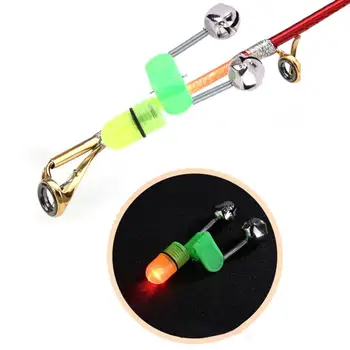 LED Šviesos Naktį Žvejybos Lempos Šviesos Stick Bell Žiedo Bitė Signalizacijos Reikmenys, Žvejybos Lempos