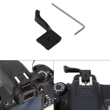 Metalo Black Fotoaparato tiesioginės kontaktinės jungties Adapteris Nykščio Rankena Fujifilm X100 X100S X100T X70 X-E1 X-E2 GX7 GM1 GF5 PEN-E-PL7 E-M10 II