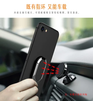 Minkštas Atveju Xiaomi Mi 11 11X Pro 11i Poco F1 F2 M2 Pro X2 C3 X3 NFC M3 F3 Atveju Žiedas Turėtojas atsparus smūgiams Automobilių Magnetinio Telefono Dangtelį