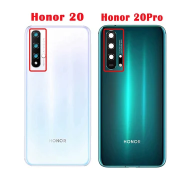 Originalą Huawei Honor 20 Pro Baterijos Dangtelis Galinių Durų 20Pro Būsto Galinį Stiklą Pakeisti Telefono Garbę 20 Akumuliatoriaus Dangtelį