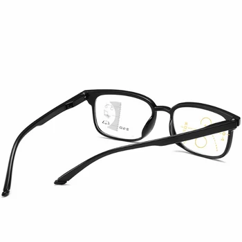 Retro Progressive multifocal skaitymo akiniai vyrų smart zoom PC skaitymo akiniai moterims toli netoli anti-mėlyna presbyopic objektyvai