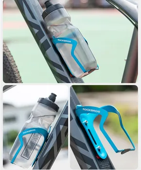 ROCKBROS Bicyle Butelio Laikiklį Dviračių Aliuminio Lydinio Vandens butelio laikiklį Dviračių Mount Ultralight Stovo MTB Kelių butelį dviratį