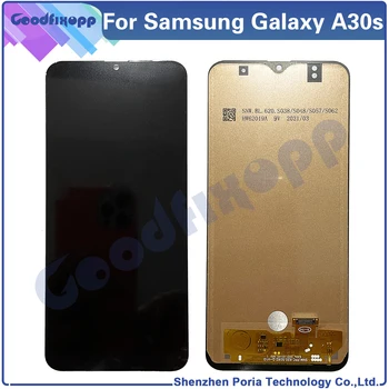 Samsung Galaxy A30s SM-A307 A307F A307G A307YN LCD Ekranas Jutiklis Jutiklinis Ekranas skaitmeninis keitiklis Asamblėjos LCD Jutiklinis Ekranas
