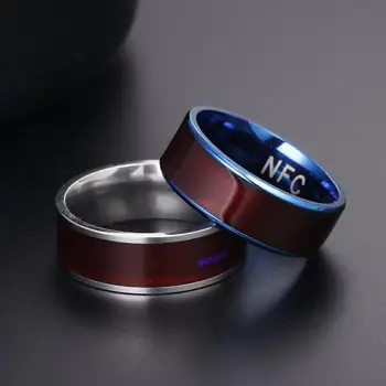 Smart NFC Protingas Žiedai Moterims, Vyrams, Vandeniui atsparus Dulkėms Rudenį-įrodymas, Protingas Žiedo 